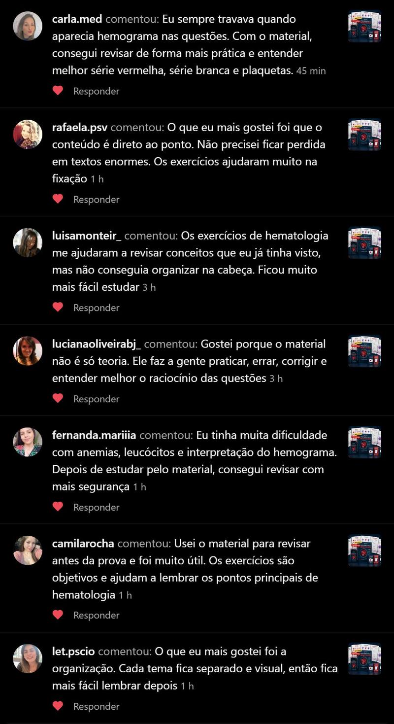 Depoimento de aluno